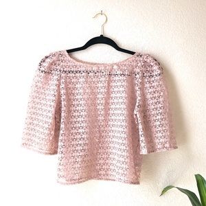 5 for $25 ⭐️ American Apparel Lace Crop Top